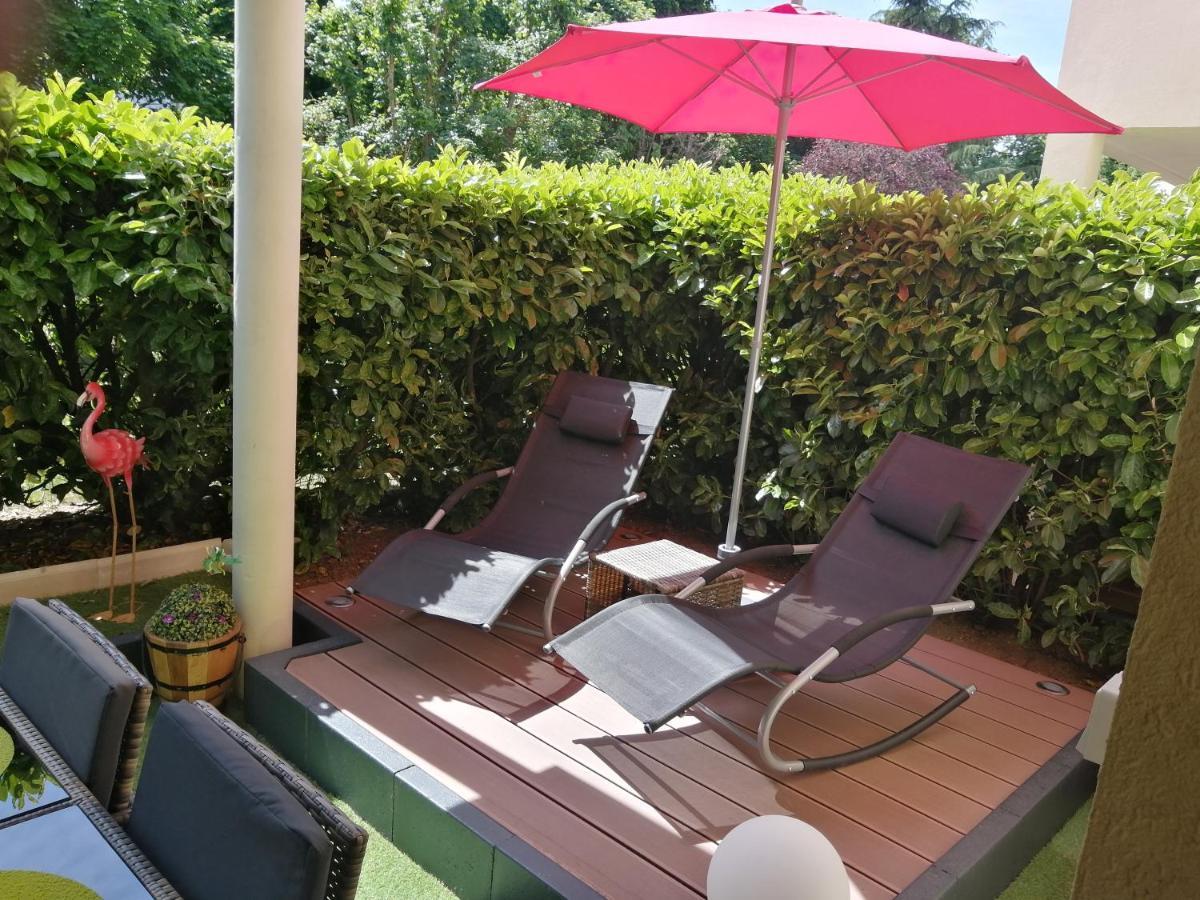 Romantisme Et Glamour 2 Avec Spa , Clim Et Jardin Dijon Exterior foto